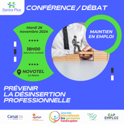 Soirée conférence / débat Maintien En Emploi